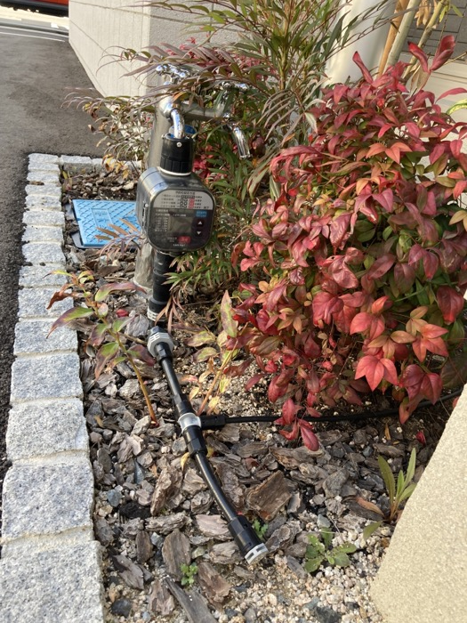 自動灌水システム設置例