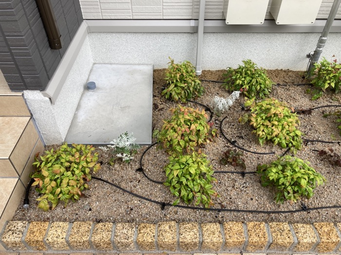 自動灌水システム設置例