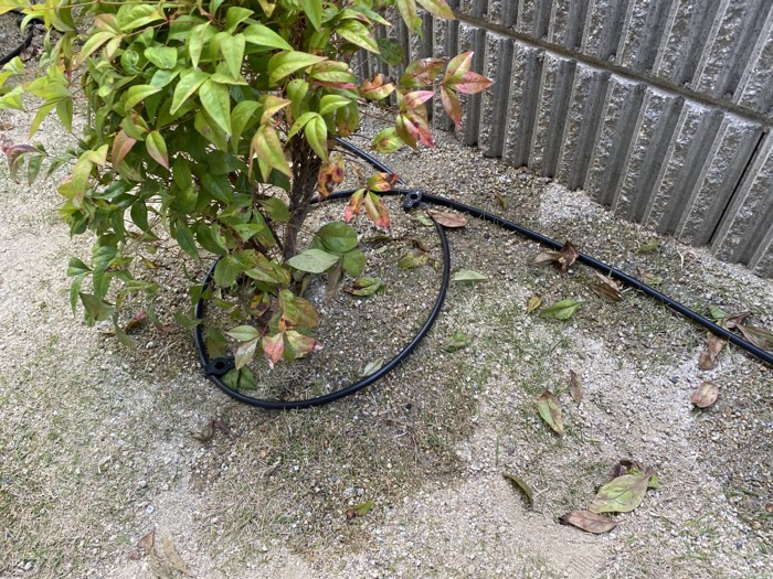 自動灌水システム設置例